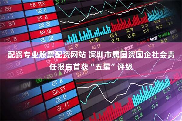 配资专业股票配资网站 深圳市属国资国企社会责任报告首获“五星”评级